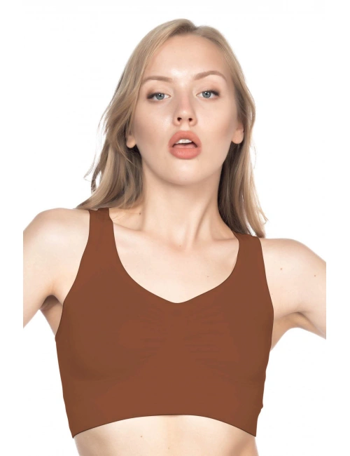 Kahve Mı Emay 4001 Soft Sporcu Büstiyer