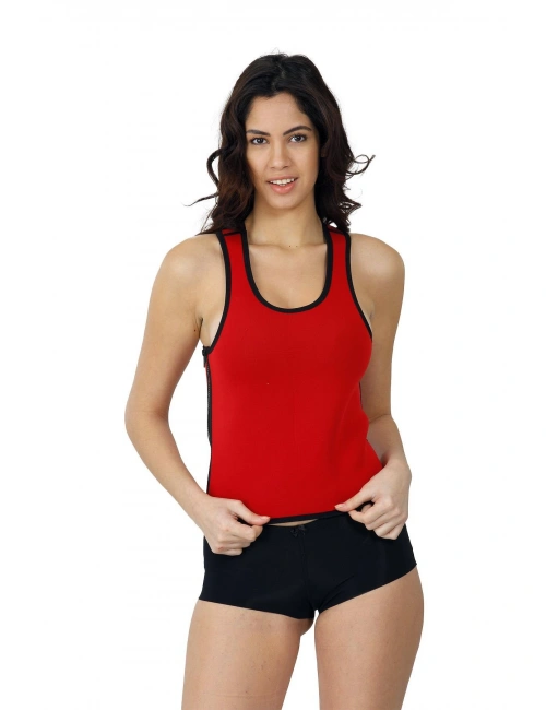 Kırmızı Mı 9157 Terlemeyi Sağlayan Kısa Atlet