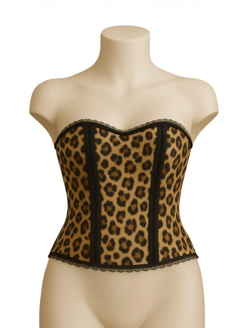 Leopar Mı Emay 9155 F Fırfırlı Terletici Büstiyer