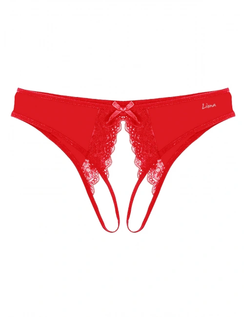 Özel Bölgesi Açık Kırmızı  Külot