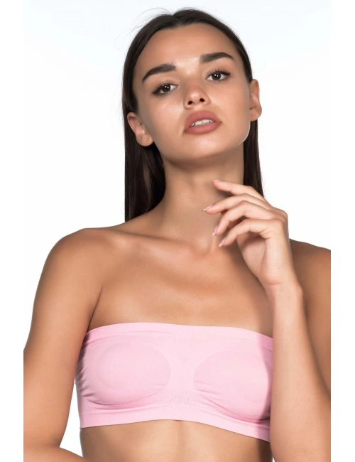 Pembe Mı Emay 4002 Soft Straplez Büstiyer