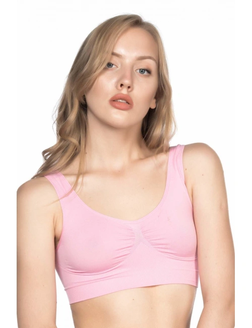 Pembe Mı Emay 4005 Soft Kalın Askı Büstiyer