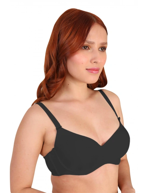 Siyah Mı 190b Pedli Balenli Sütyen