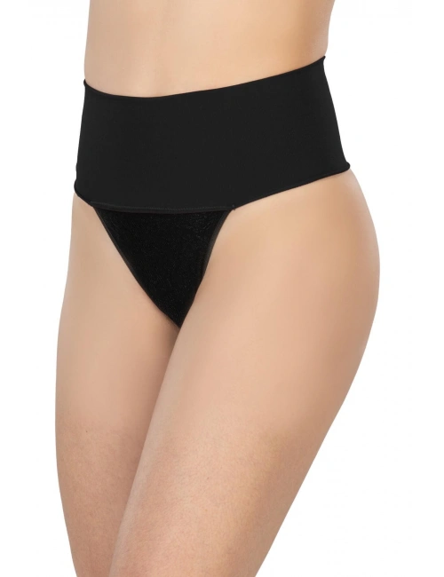 Siyah Mı 2048 Seamless Çift Renk String Korse