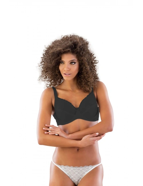Siyah Mı Emay 114 D Balenli Toparlayıcı Sütyen