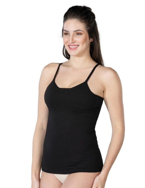 Siyah Mı Emay 1412 Modal Cotton Kaplı Atlet