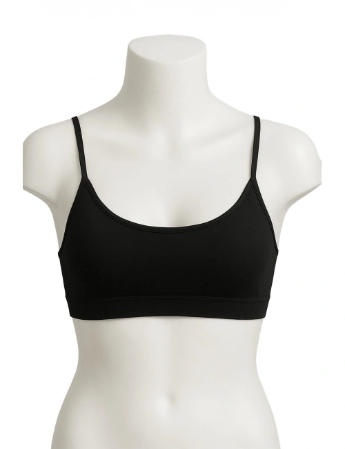 Siyah Mı Emay 1815 6'lı Pedli Alıştırma Sütyeni