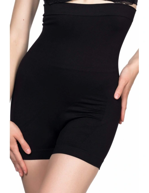 Siyah Mı Emay 2047 Yüksek Bel Boxer Korse