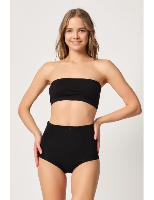 Siyah Mı Emay 2819 Slip Double Karın Toparlayıcı Lazer Korse