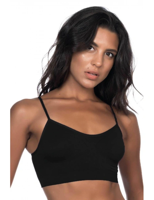 Siyah Mı Emay 4003 Soft İp Askı Büstiyer