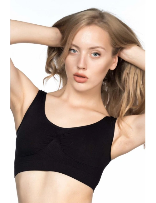 Siyah Mı Emay 4005 Soft Kalın Askı Büstiyer