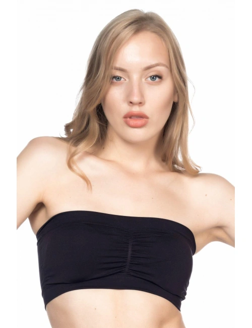 Siyah Mı Emay 4022 Pedli Straplez Korse