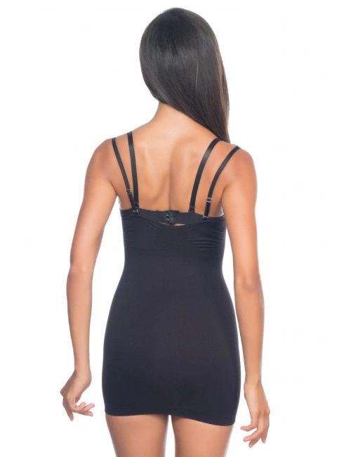 Siyah Mı Emay 5043 Göğsü Açık Masajlı Korse