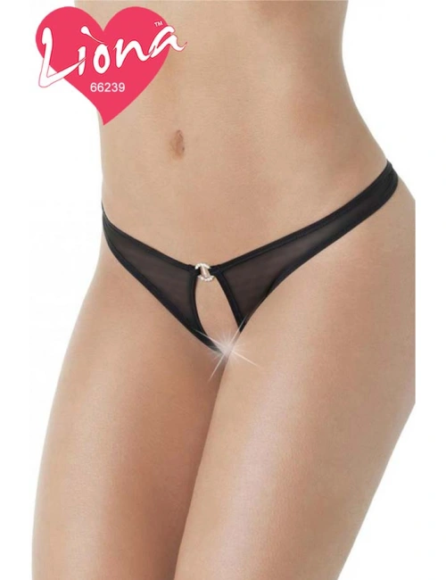 Taşlı Büyük Beden Seksi Külot