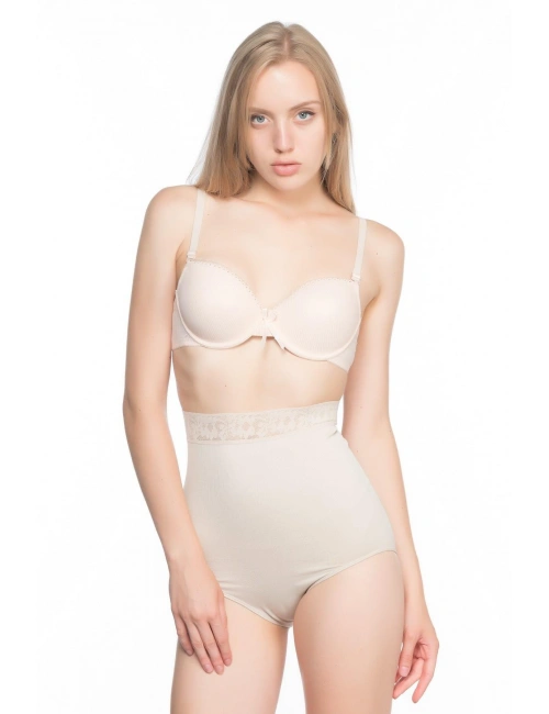 Ten Mı Emay 2028 Dantelli Yüksek Bel Slip Korse