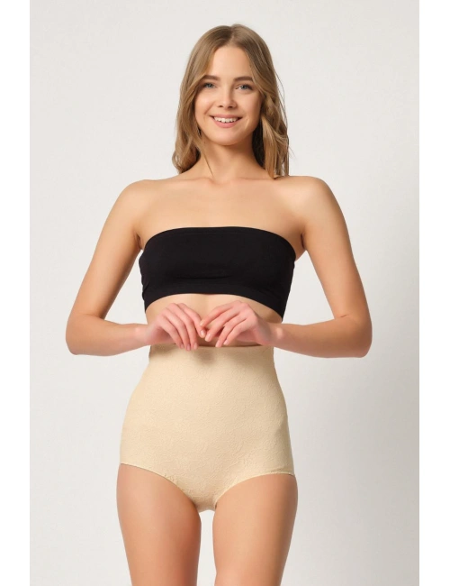 Ten Mı Emay 2842 Lazer Dantelli Slip Korse