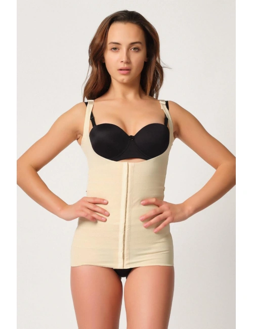 Ten Mı Emay 2916 Karyoka Destekli Agraflı Atlet Korse