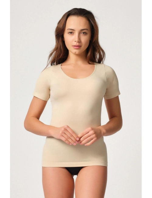 Ten Mı Emay 5004 Soft Yarım Kollu Atlet