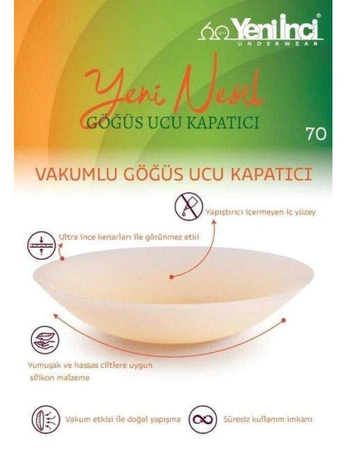 Vakumlu Göğüs Ucu Kapatıcı
