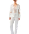 Ekru Penye Pijama Takımı - 1571
