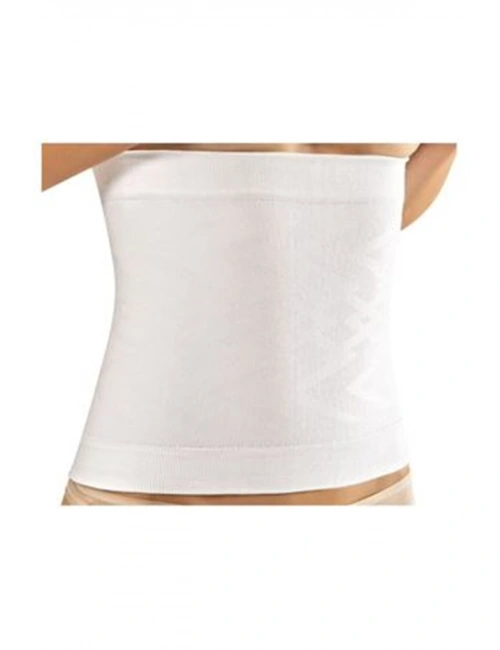 Beyaz Kadın Dikişsiz Bel Korse - 770