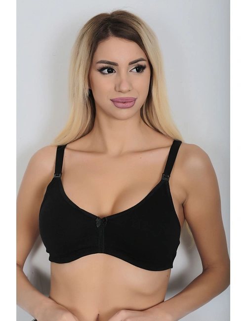 Siyah Emzirme Sütyeni - 505