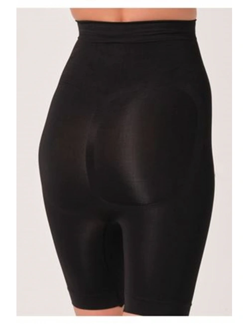 Siyah Kadın Kalça Kaldırıcı Dikişsiz Korse - 760