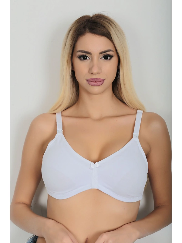 Beyaz Emzirme Sütyeni - 505