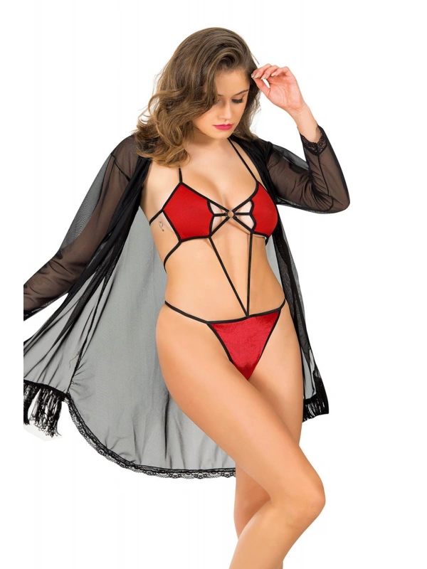 Kırmızı  2 Li Takım - 1358