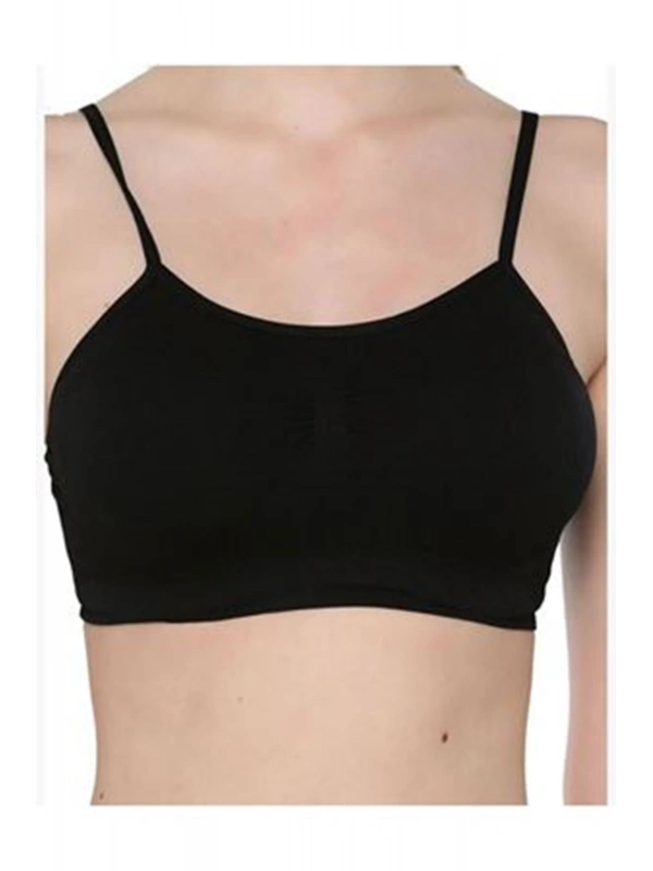 Siyah Kadın Pedli Toparlayıcı Sütyen Korse - 706