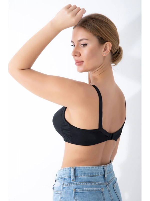 Siyah  Toparlayıcı Sütyen - 502