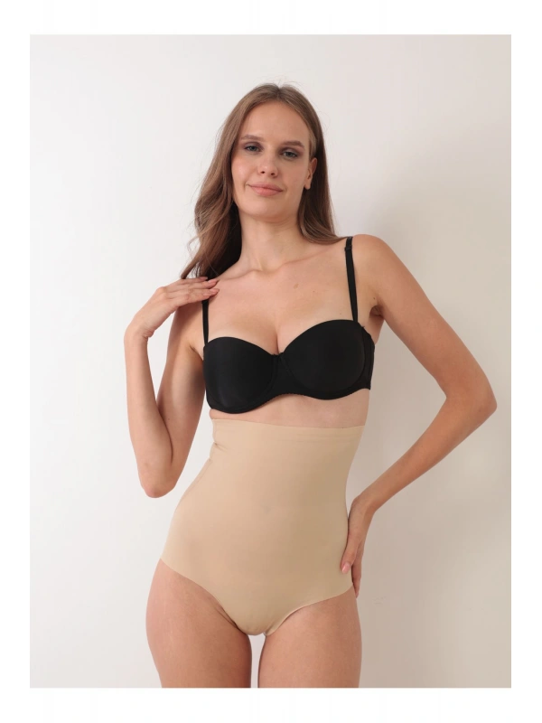 Ten Lazer Kesim Yüksek Bel Külot Korse