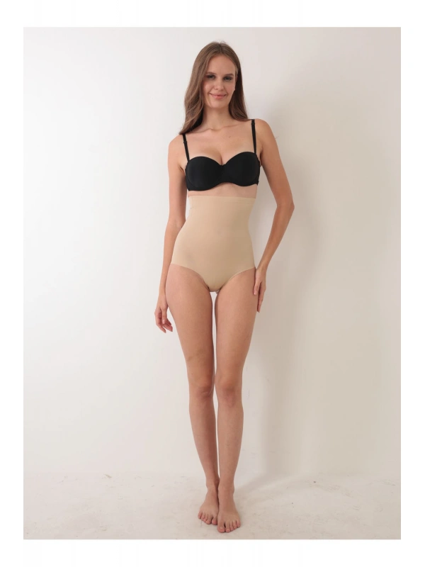 Ten Lazer Kesim Yüksek Bel Külot Korse