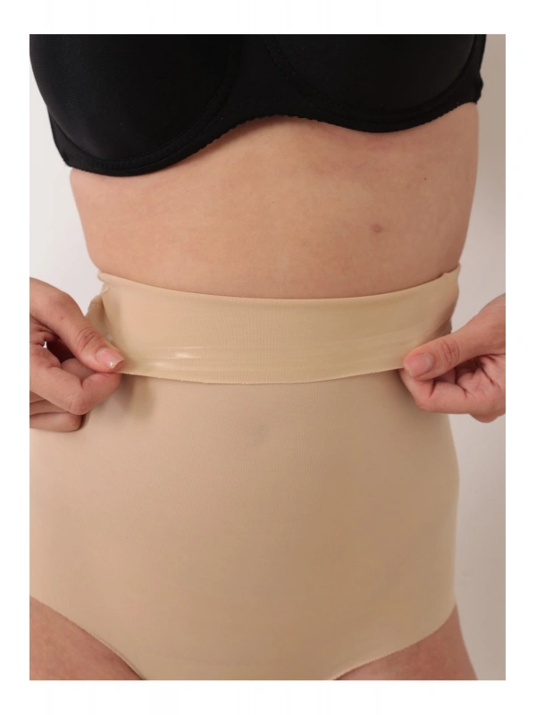 Ten Lazer Kesim Yüksek Bel Külot Korse