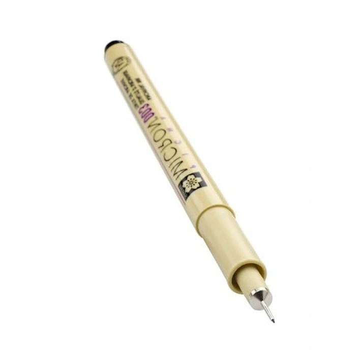 0.15 mm Siyah Pigma Micron Kalem, Hassas Çizim İçin
