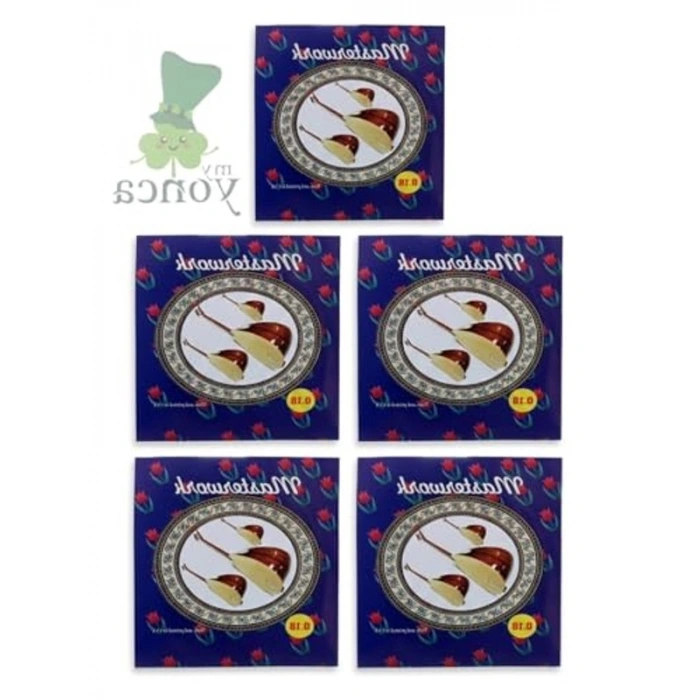 0.18 Çelik Bağlama Teli, 5 Takım, Dayanıklı ve Net Ton
