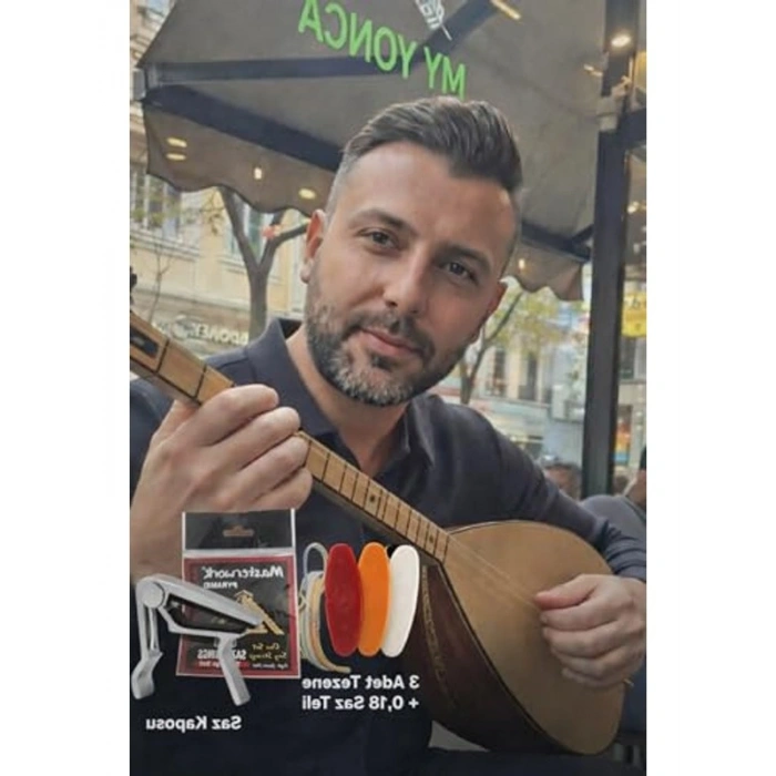 0.18 mm Kalınlığında 7 Telli Bağlama Teli Seti ve Aksesuarlar