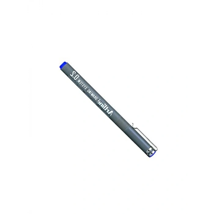 0.2 Mm Uçlu Mavi Çizim Kalemi