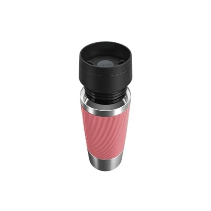 0.36 Litre Kapasiteli Kırmızı Easy Twist Termos - Seyahat için İdeal