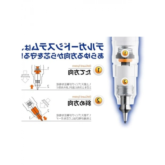 0.5 mm Açık Mavi Uçlu Kalem, Kırılmaz Tasarım