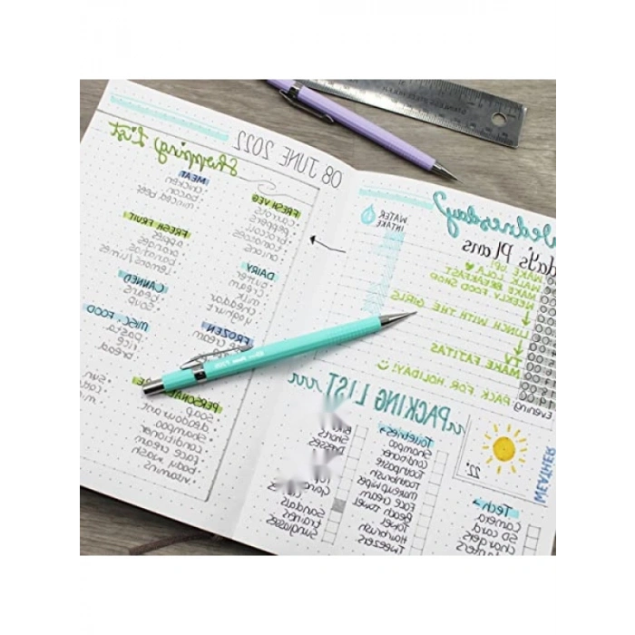 0.5 mm Teknik Çizim İçin Dayanıklı Versatil Kalem - Turuncu