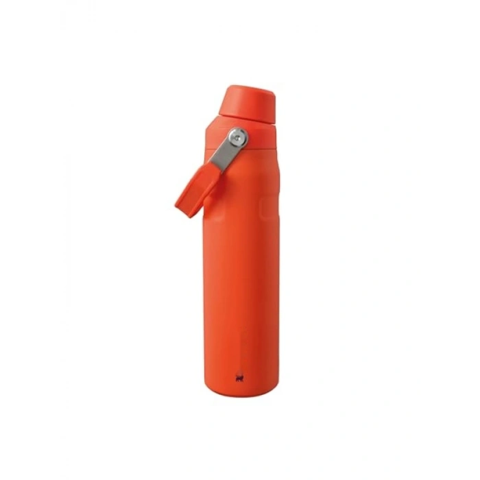 0.60 Litre Kapasiteli Turuncu/Mürdüm Renkli Paslanmaz Çelik İçecek Şişesi