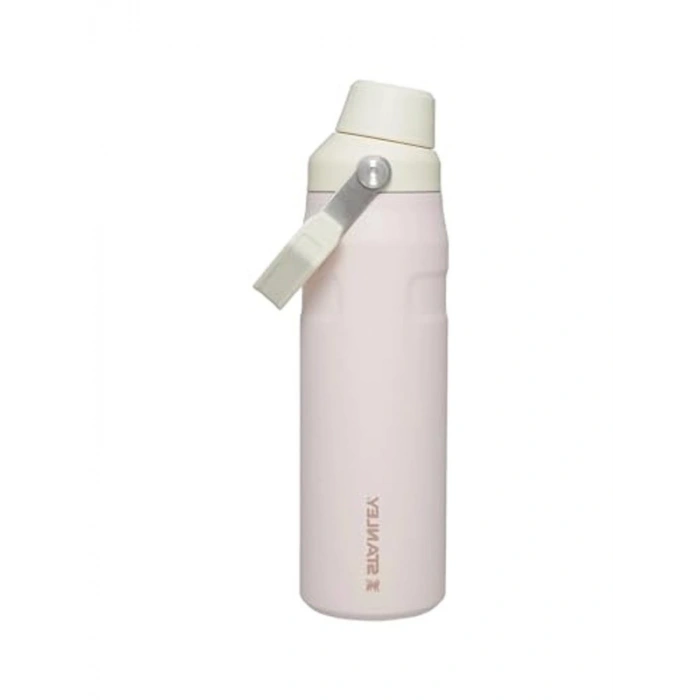 0.7 Litre Kapasiteli Pembe Kuvars İçecek Şişesi, Modern Tasarım