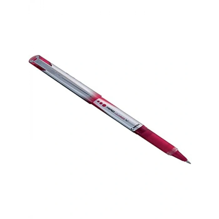 0.7 mm Kırmızı V-ball Grip Tükenmez Kalem