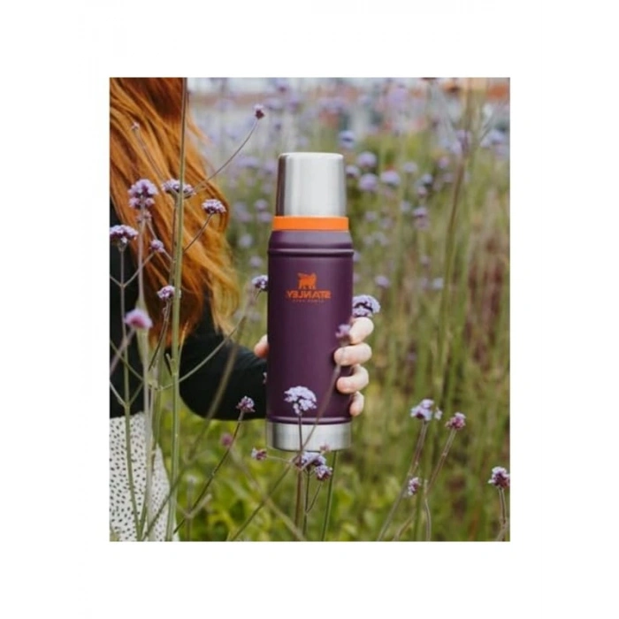 0.75 Litre Kapasiteli Vakumlu Çelik Termos, Şık Tasarım