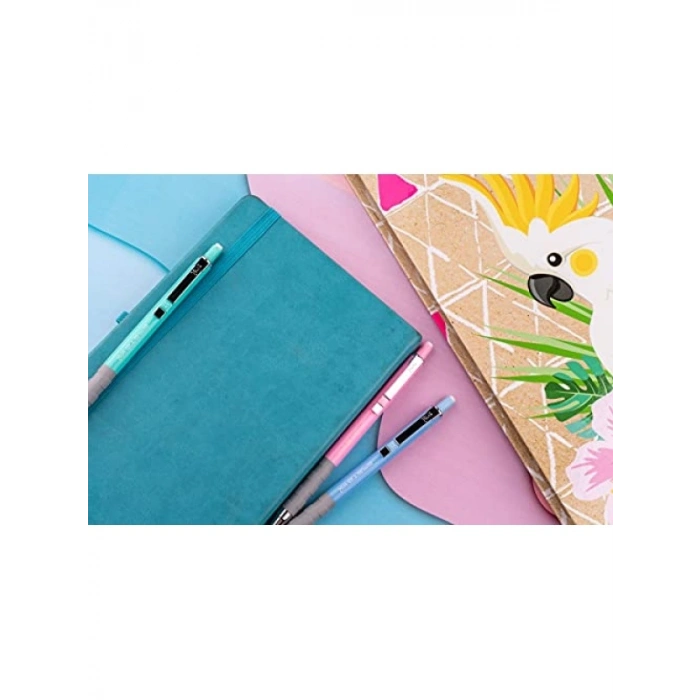 0.7mm Uçlu Mekanik Kalem Fosforlu Mavi