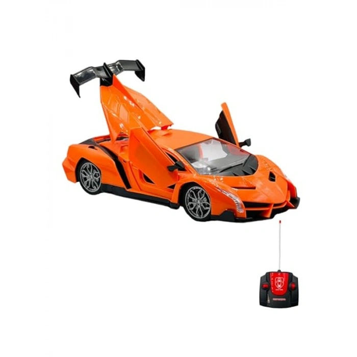 1:16 Ölçekli Drift Araba, Uzaktan Kumanda, Işıklı ve Turuncu