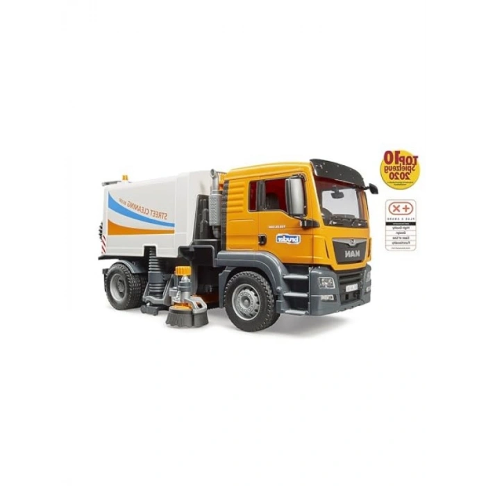 1:16 Ölçekli Süpürme Aracı Modeli - Detaylı Tasarım