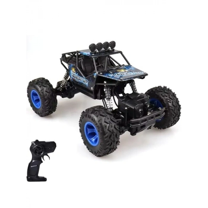 1:16 Ölçekli Uzaktan Kumandalı Rock Crawler Aracı, 4 Çeker Off Road Eğlencesi