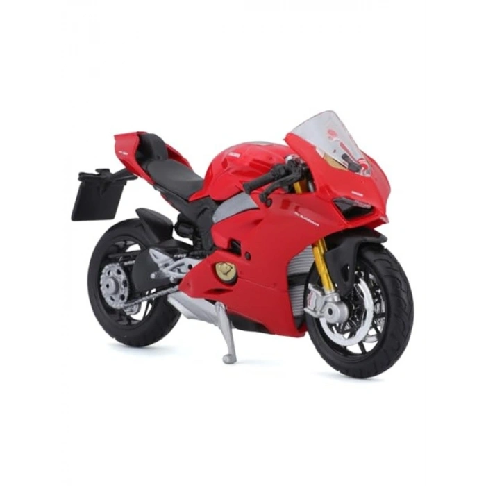 1:18 Ölçekli Siyah Ducati Panigale V4 Modeli, 17 x 7 x 10,8 cm Ölçülerinde